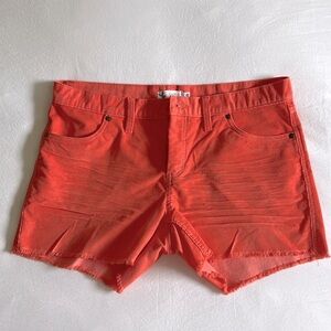 Never worn! Size 10 Carve Designs Dogtown 4” Shorts (Title Nine) in Coral.